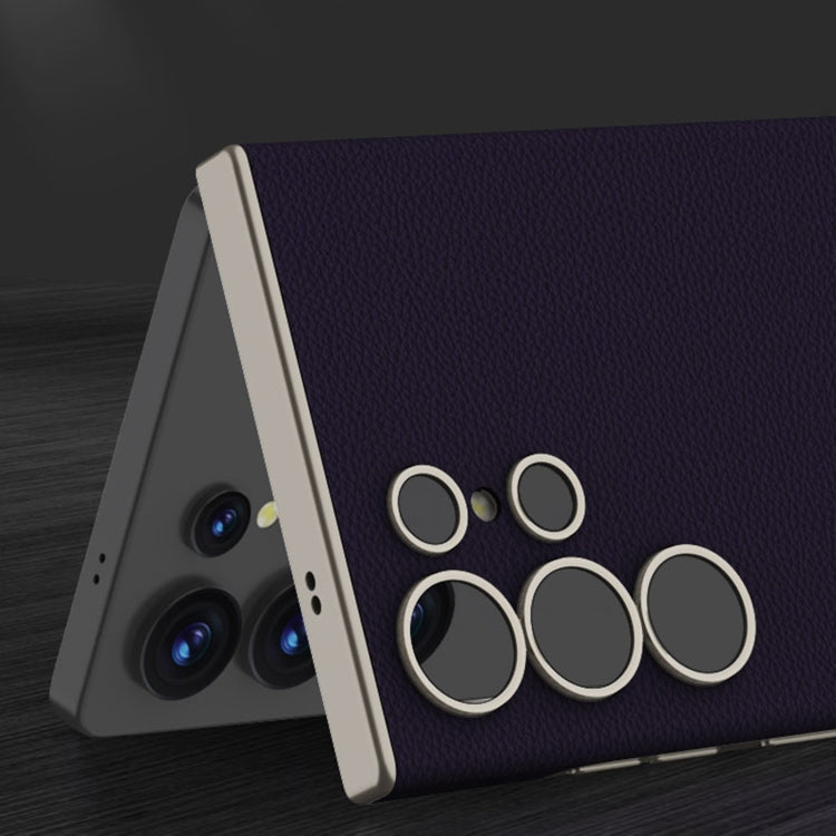 GKK Skin-feeling Leather Curved Phone Case