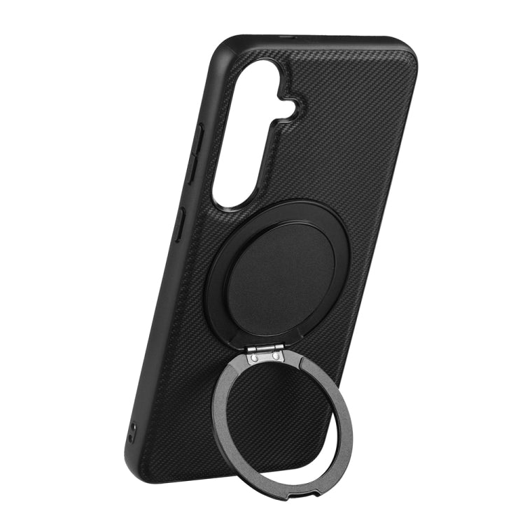 ViLi TCY Series Kevlar Leather Texture Rotating Holder Phone Case