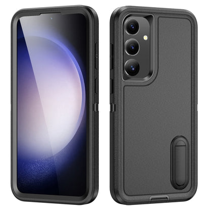 Rugged PC Hybrid Silicone Phone Case with Holder