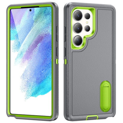Rugged PC Hybrid Silicone Phone Case with Holder