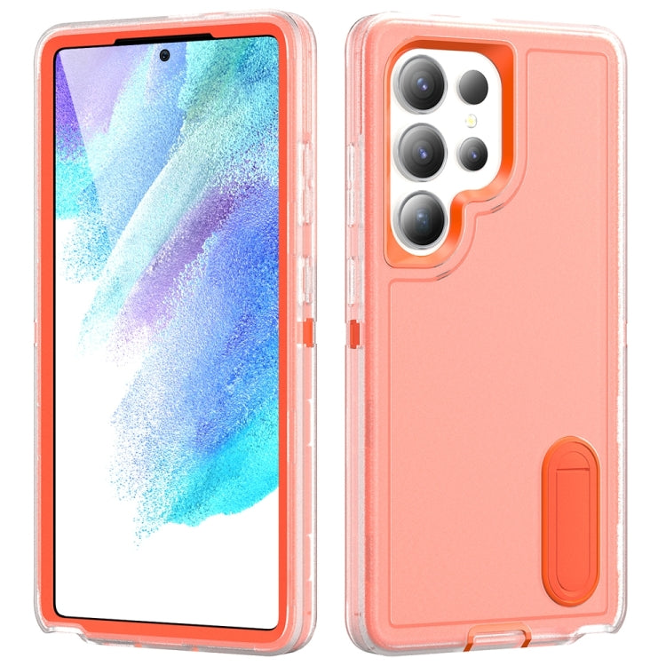 Rugged PC Hybrid Silicone Phone Case with Holder