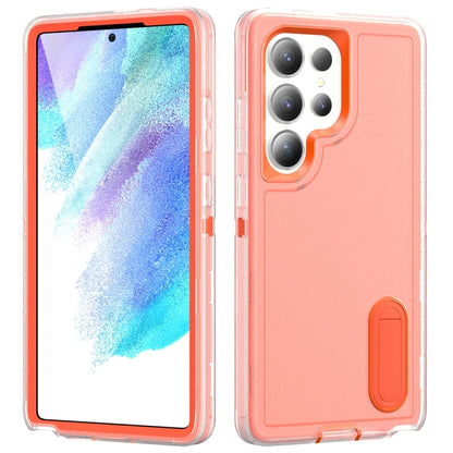 Rugged PC Hybrid Silicone Phone Case with Holder