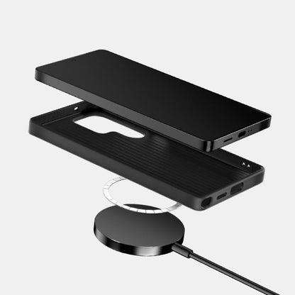 ABEEL C Carbon Fiber Series 6D Micro Relief MagSafe Phone Case