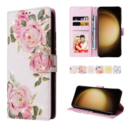 Bronzing Painting RFID Leather Phone Case
