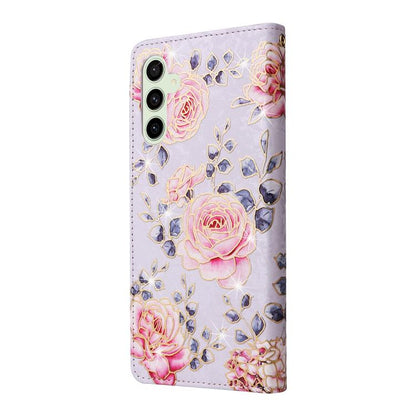 Bronzing Painting RFID Leather Phone Case