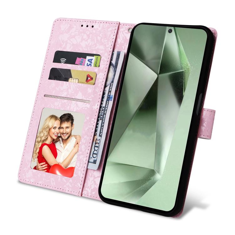 Bronzing Painting RFID Leather Phone Case