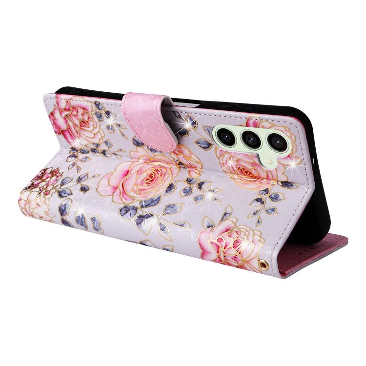 Bronzing Painting RFID Leather Phone Case