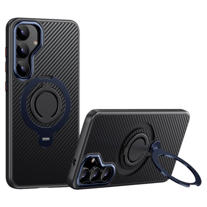 Carbon Fiber MagSafe Phone Case with 360 Degree Rotating Holder