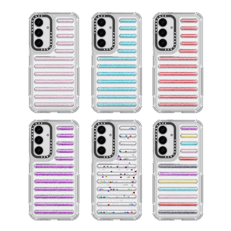 Capsule Glitter TPU Hybrid PC Airbag Phone Case