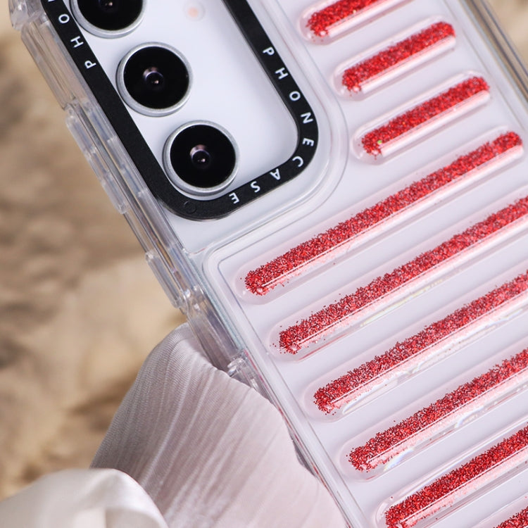 Capsule Glitter TPU Hybrid PC Airbag Phone Case