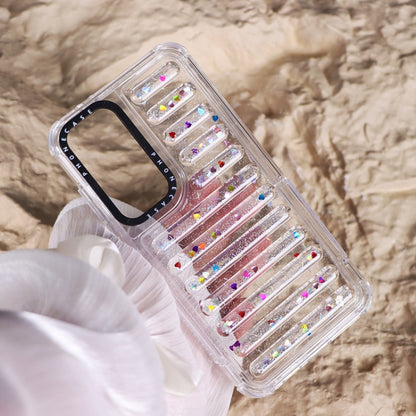 Capsule Glitter TPU Hybrid PC Airbag Phone Case