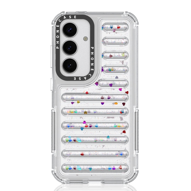 Capsule Glitter TPU Hybrid PC Airbag Phone Case
