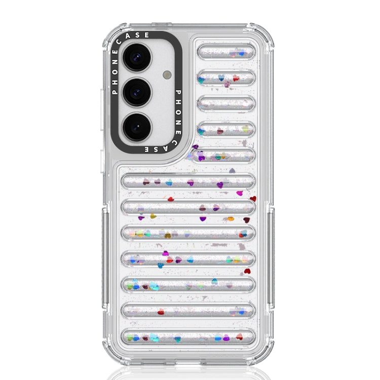 Capsule Glitter TPU Hybrid PC Airbag Phone Case
