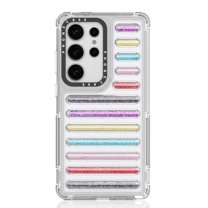 Capsule Glitter TPU Hybrid PC Airbag Phone Case