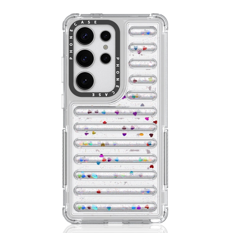 Capsule Glitter TPU Hybrid PC Airbag Phone Case