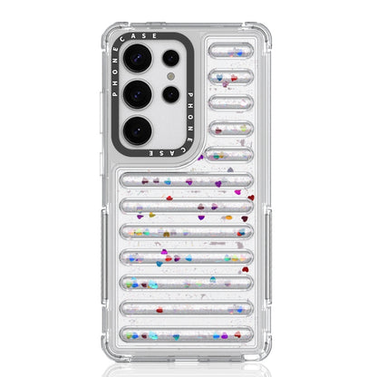 Capsule Glitter TPU Hybrid PC Airbag Phone Case