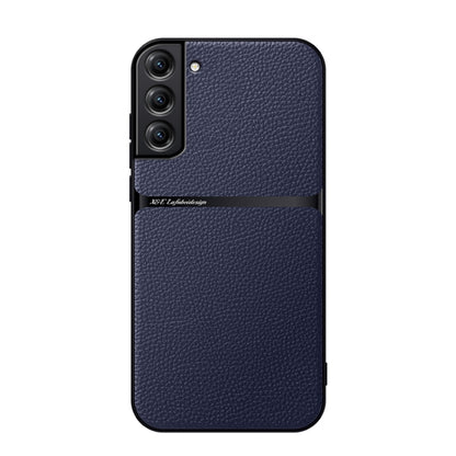 Litchi Leather Magnetic Full Coverage Shockproof Phone Case