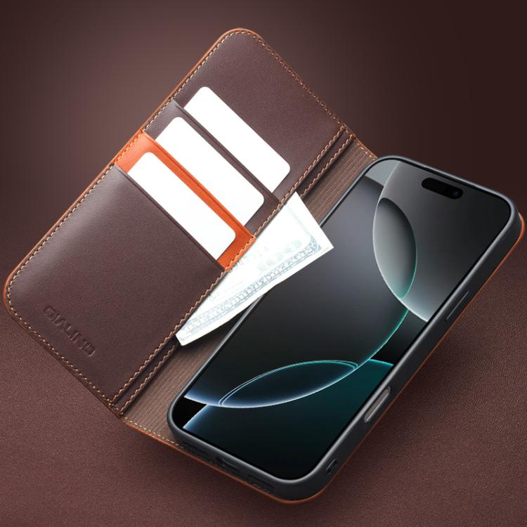 QIALINO Classic Gen2 Genuine Leather Phone Case