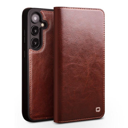 QIALINO Genuine Leather Phone Case