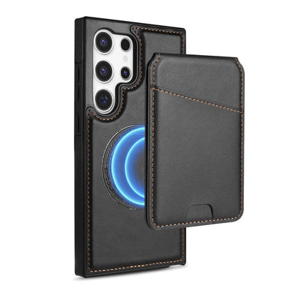 Skin Feel Detachable Card Bag Magsafe Phone Case