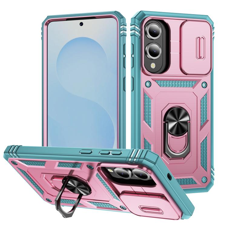 Sliding Camshield TPU Hybrid PC Phone Case with Holder
