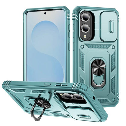 Sliding Camshield TPU Hybrid PC Phone Case with Holder