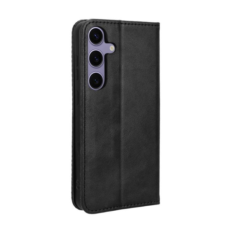 Magnetic Buckle Retro Texture Leather Phone Case