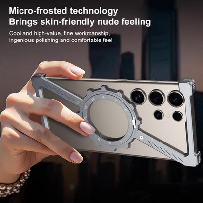 Z-shaped Frameless Metal 360 Holder MagSafe Phone Case