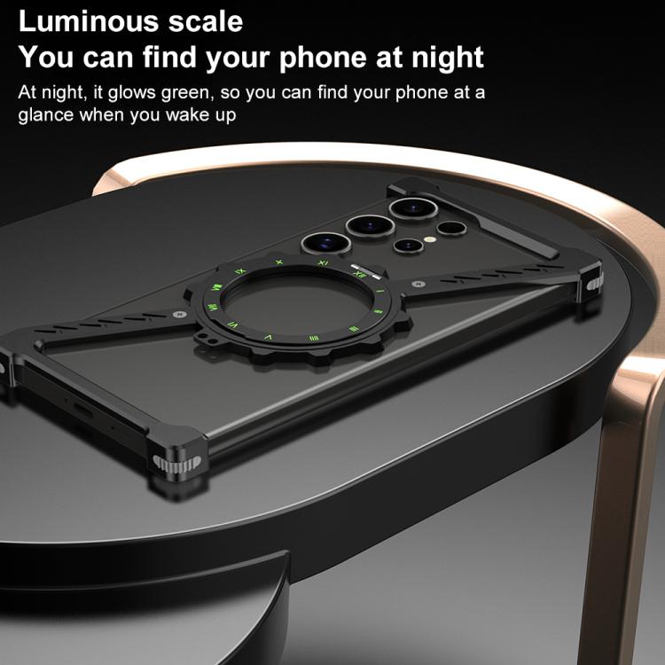 Z-shaped Frameless Metal 360 Holder MagSafe Phone Case