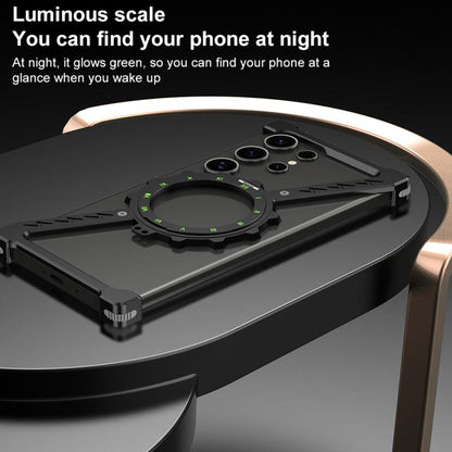 Z-shaped Frameless Metal 360 Holder MagSafe Phone Case