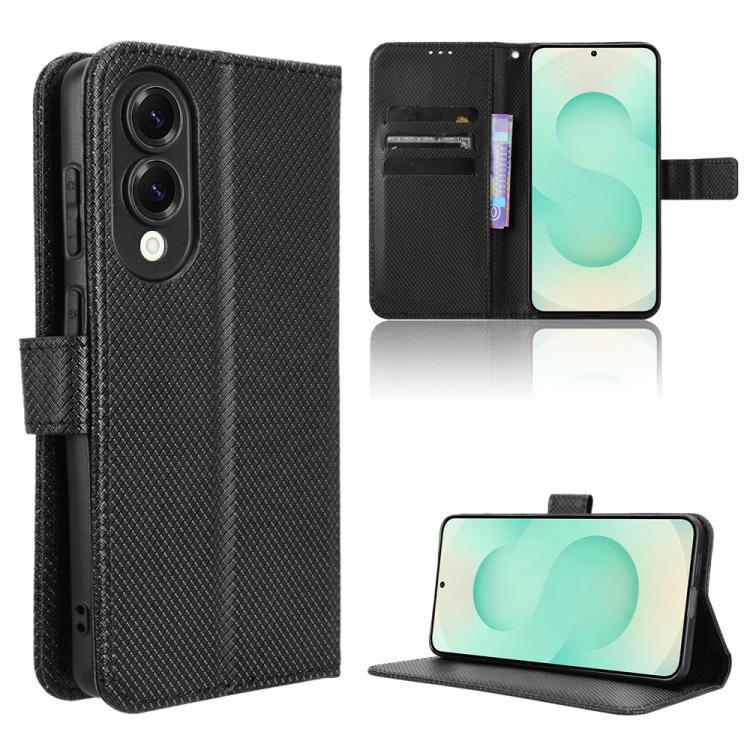 Diamond Texture Leather Phone Case