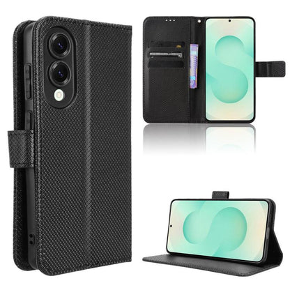 Diamond Texture Leather Phone Case