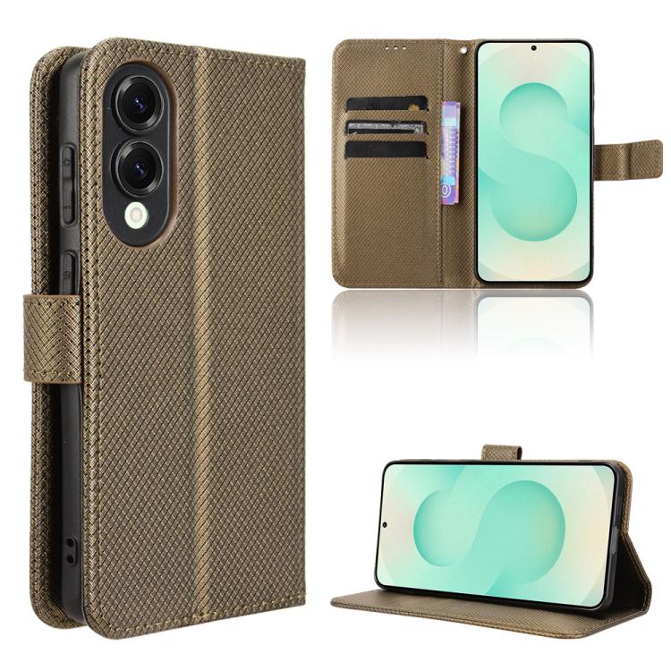 Diamond Texture Leather Phone Case