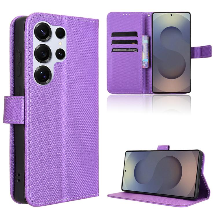 Diamond Texture Leather Phone Case