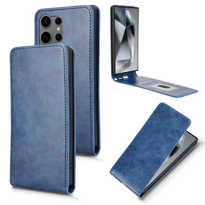 Magnetic Vertical Flip Leather Phone Case