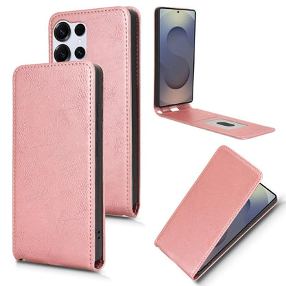 Magnetic Vertical Flip Leather Phone Case