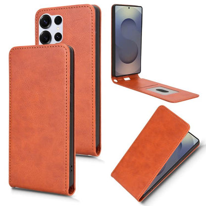 Magnetic Vertical Flip Leather Phone Case