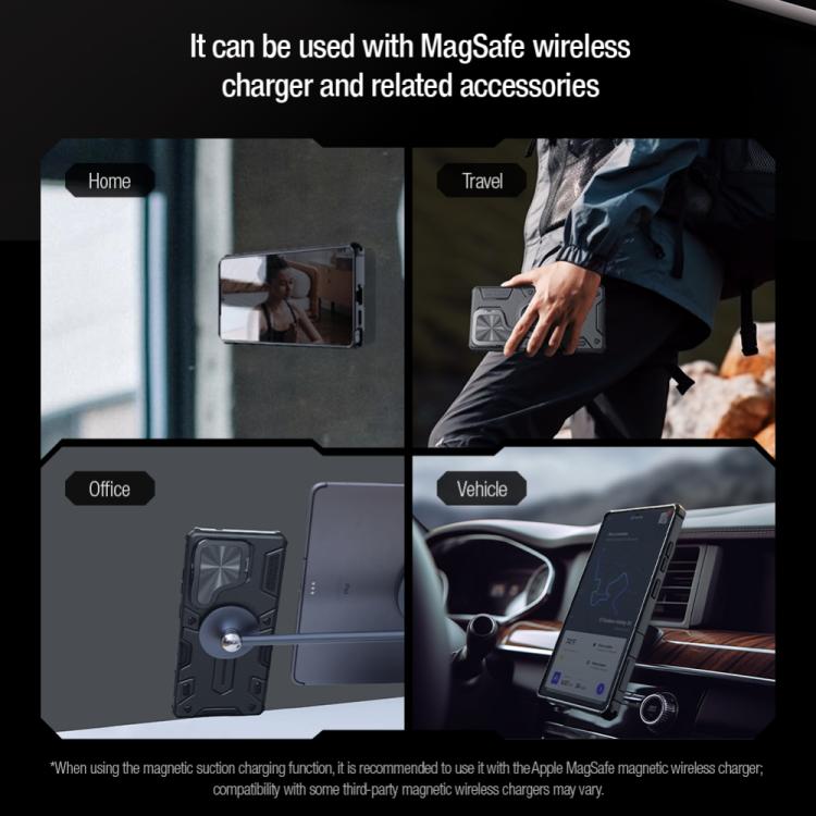 NILLKIN Black Rhino Prop MagSafe Magnetic PC Phone Case