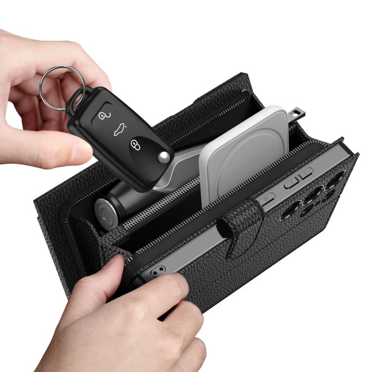 GKK Plating Wallet Leather Phone Case