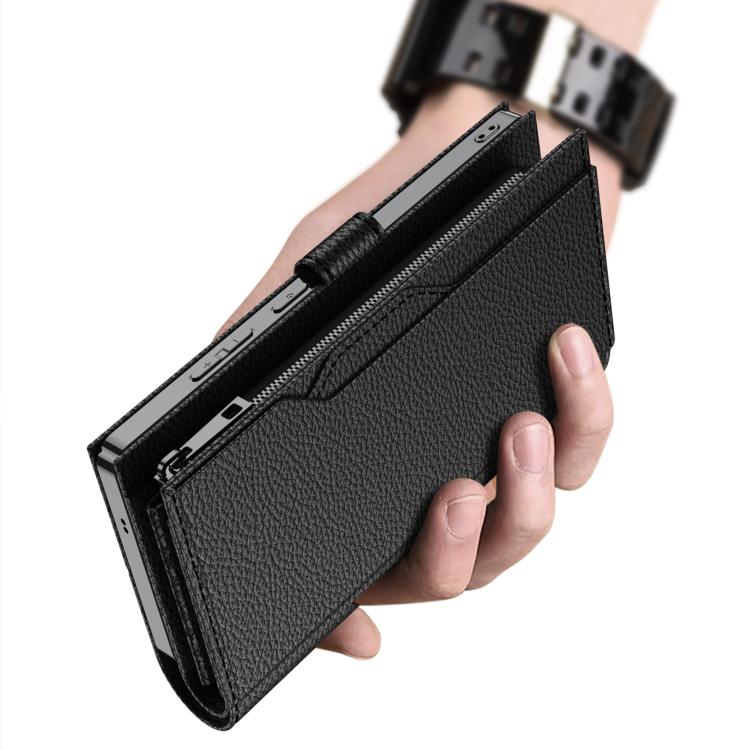 GKK Plating Wallet Leather Phone Case