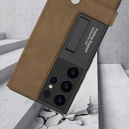 GKK Flip Wallet Leather Phone Case, Frosted Series, Not Included Pen