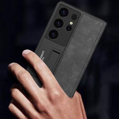 GKK Flip Wallet Leather Phone Case, Frosted Series, Not Included Pen