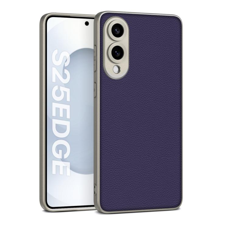 GKK Metal Paint Skin Feel Leather Full Coverage Phone Case