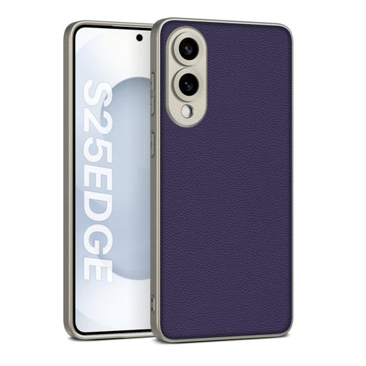 GKK Metal Paint Skin Feel Leather Full Coverage Phone Case