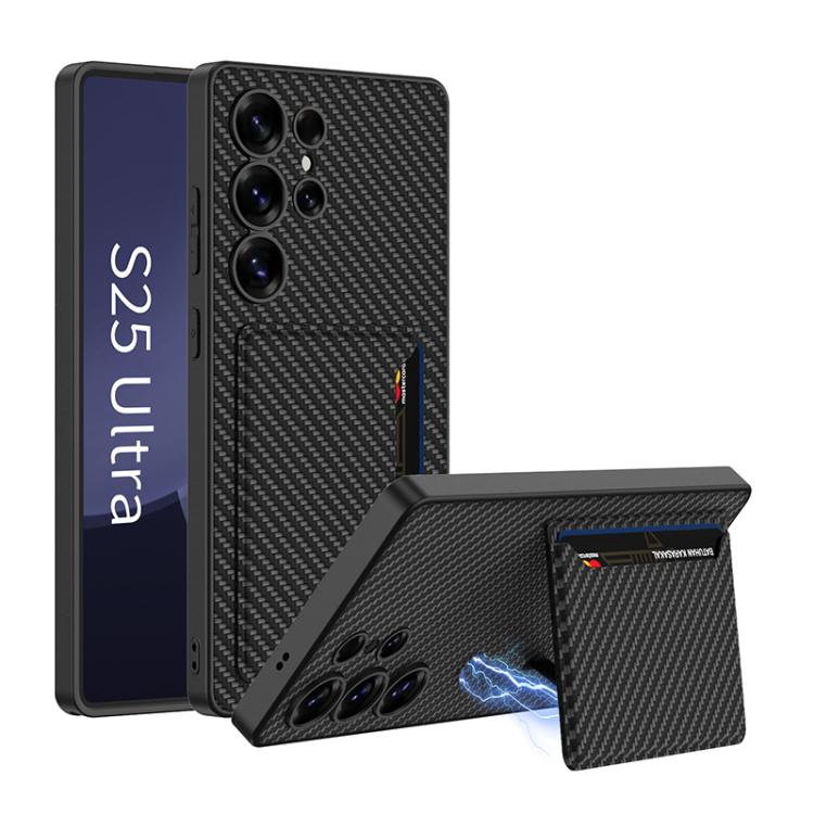 GKK Ultra-thin Leather Card Slots Phone Case With Magnetic Holder