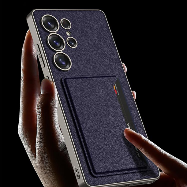 GKK Ultra-thin Leather Card Slots Phone Case With Magnetic Holder