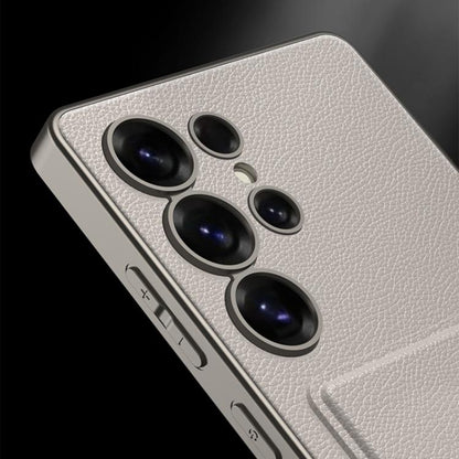 GKK Ultra-thin Leather Card Slots Phone Case With Magnetic Holder