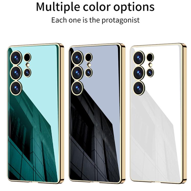 GKK Solid Color Plating TPU Full Coverage Phone Case
