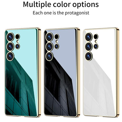 GKK Solid Color Plating TPU Full Coverage Phone Case