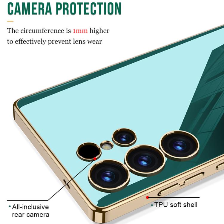 GKK Solid Color Plating TPU Full Coverage Phone Case